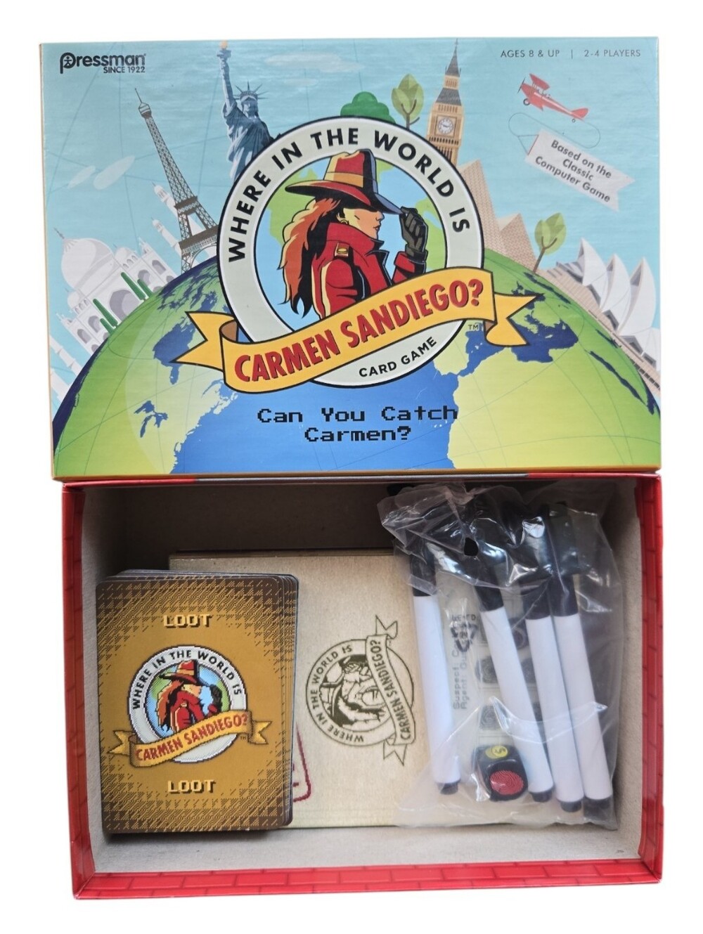 Where in the World Is Carmen Sandiego? Card Game